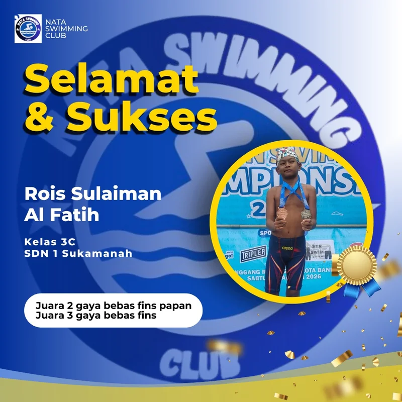 Prestasi Ekstrakurikuler Renang SDN 1 Sukamanah
